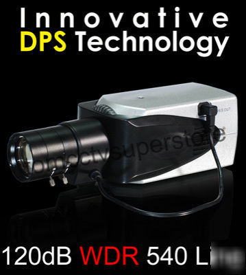 Cctv 1/3 wdr 540/570TV line dsp pixim sensor d/n camera