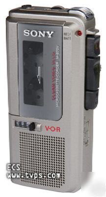 Demo sony m-570V M570V micro cassette portable recorder