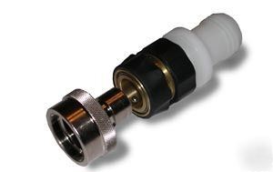 Dental quick disconnect water bottle upgrade kit