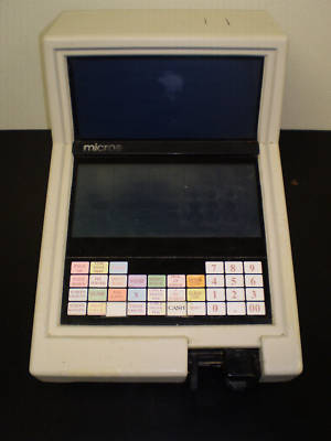 Micros 2700 series system with 4 terminals & printers