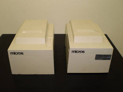 Micros 2700 series system with 4 terminals & printers