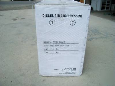 Powertek diesel air compressor