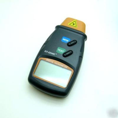 146 digital laser photo tachometer non contact rpm tach