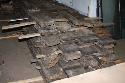 1870S lot of reclaimed lumber 7/4 x 12 x 18' rough sawn