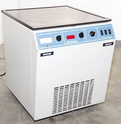 Beckman gpkr refrigerated centrifuge digital display 