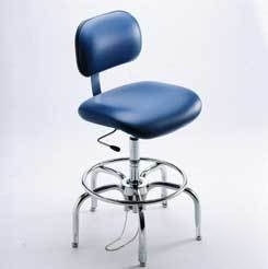 Bio fit cleanroom/esd chairs, 4P series, biofit