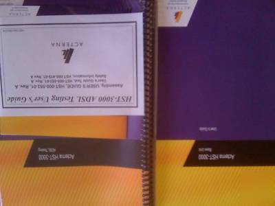 Jdsu acterna hst-3000 adsl handheld service tester 