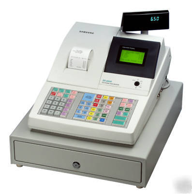 New SAM4S er-650R electronic cash register ER650R brand 