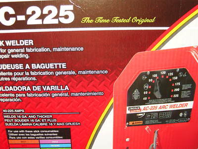 New lincoln electric AC225S welder model K1170 