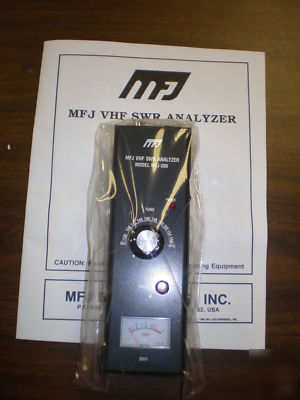 New mfj-208 vhf swr analyzer ( )