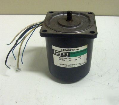 Oriental motor 5IK40RGN -a speed control motor