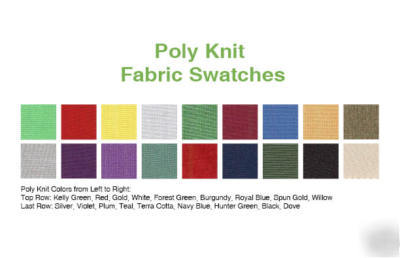 Poly knit 21' x 29