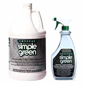 Simple green industrial strength cleaner/degreaser case