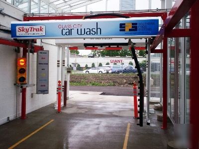 Used car wash equipment, complete car wash system