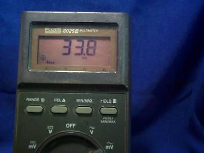 Fluke 8025B dm digital multimeter/with test leads