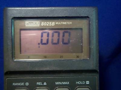 Fluke 8025B dm digital multimeter/with test leads