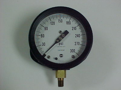 Industrial pressure gauge 300 psi. usg 33007