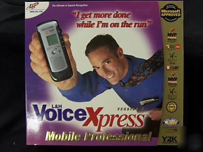 L&h voice xpress mobile professional version 4 free shi