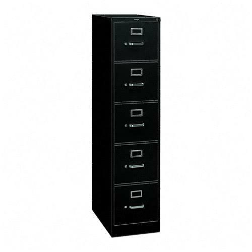 New hon 300 series lateral file with lock 315PP black