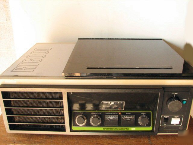 Sorvall dupont RT6000 refrigerated centrifuge w/ rotor