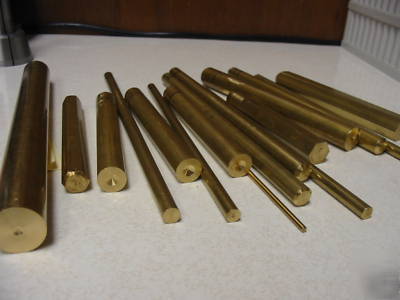 360 brass variety pack,rods,bars,minilathe,mill,saw 