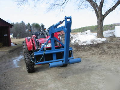 Hay bale grabber - grapple - squeeze- hydraulic