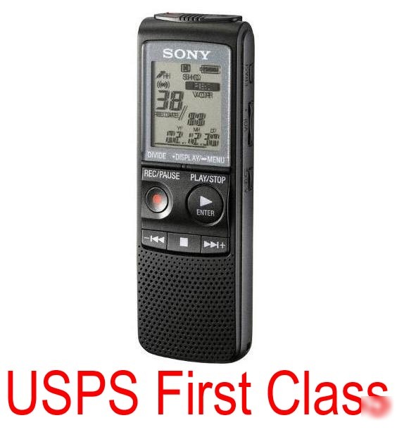 Sony icd-PX720 digital voice recorder usb pc 1GB MP3