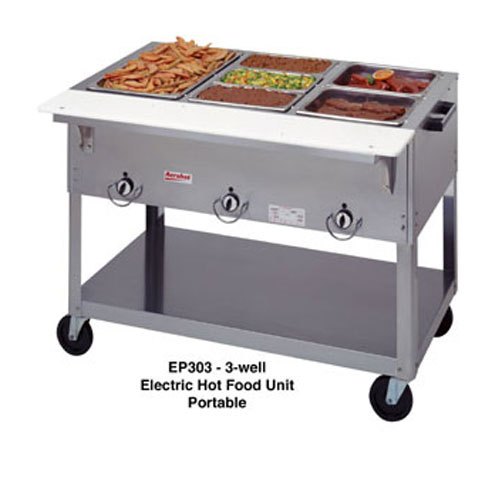 Duke EP305 hot food table, 5 well, 72 3/8