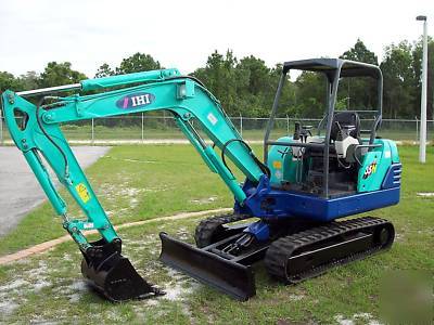 Ihi 35N2 excavator, factory lease return, ship anywhere