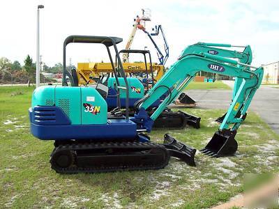 Ihi 35N2 excavator, factory lease return, ship anywhere