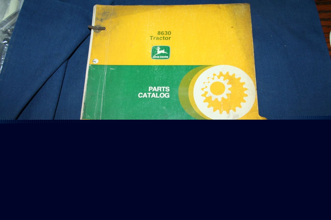 John deere 8630 tractor parts manual pc-1486 free ship