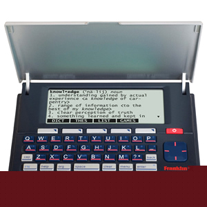 MWD1500 advanced dictionary and thesau franklin electro
