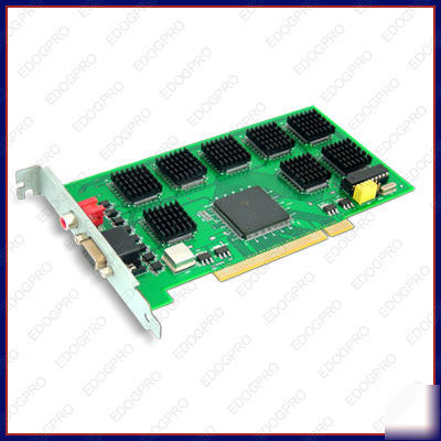 8 ch 240FPS video linux cctv system dvr card 640*480