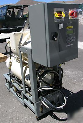 Alcatel mod. ads 501 dry pump/blower package