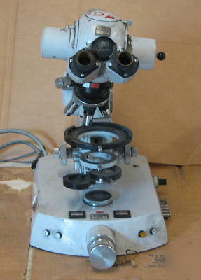Carl zeiss microscope with 5 objectives 