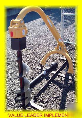 New post hole digger w/9
