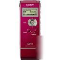 Sony icd-UX71RED digital voice recorder 1GB memory