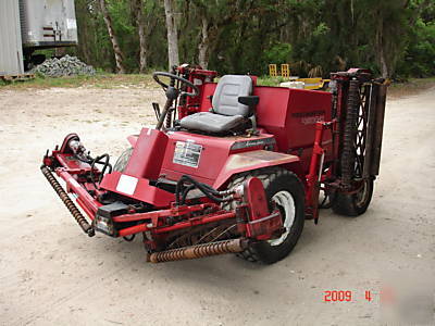 Toro 4500 diesel reelmaster 4WD good running machine.