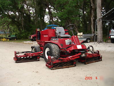 Toro 4500 diesel reelmaster 4WD good running machine.