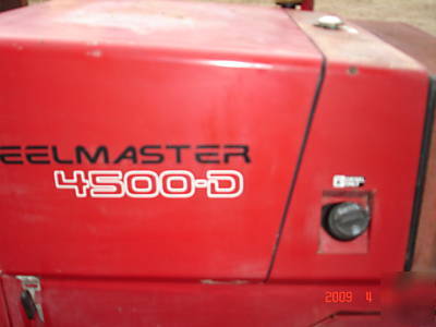 Toro 4500 diesel reelmaster 4WD good running machine.