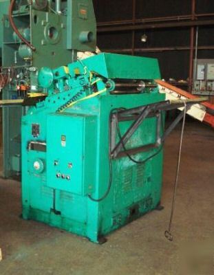 Used sheet metal straightener, 38' x .060
