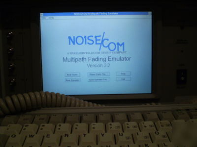 Noise/com multi path mp 2500 fading emulator 