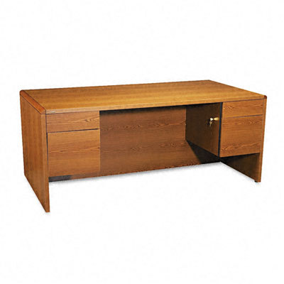 10600 series desk with 3/4H double pedestal medium ok
