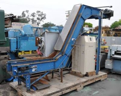 18CU.ft. roto-finish er series comb vibr finishing mach
