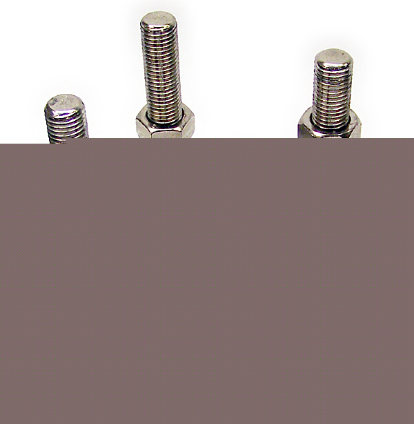 4 heavy-duty steel swivel leveling feet 5.5X2.5X3/4