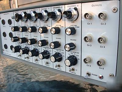 Biocommunication electronic biofeedback emg lo volt amp