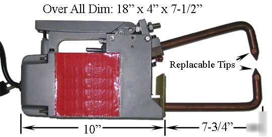 Electrode electric spot welder welding - 30 rated duty