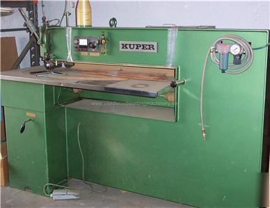Kuper veneer stitcher woodworking splicer sticher zig 
