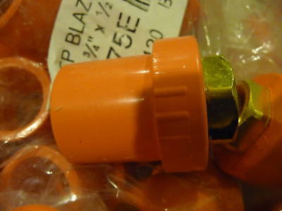 Lot 99 tyco cvpc blazemaster 3/4 x 1/2 fitting 80175E