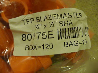 Lot 99 tyco cvpc blazemaster 3/4 x 1/2 fitting 80175E